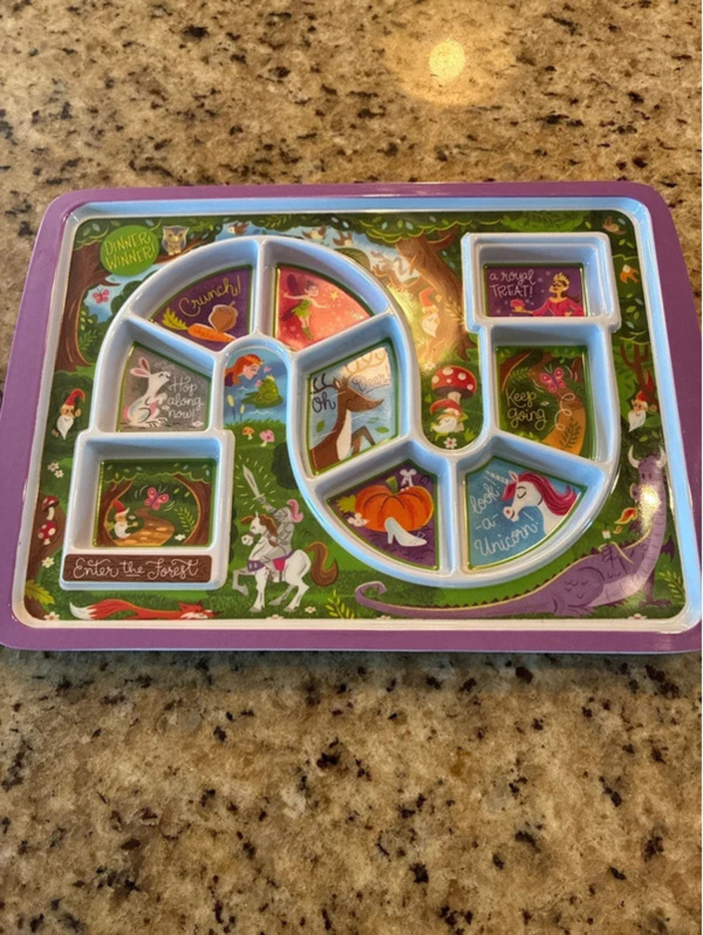 Fred Dinner Winner food tray